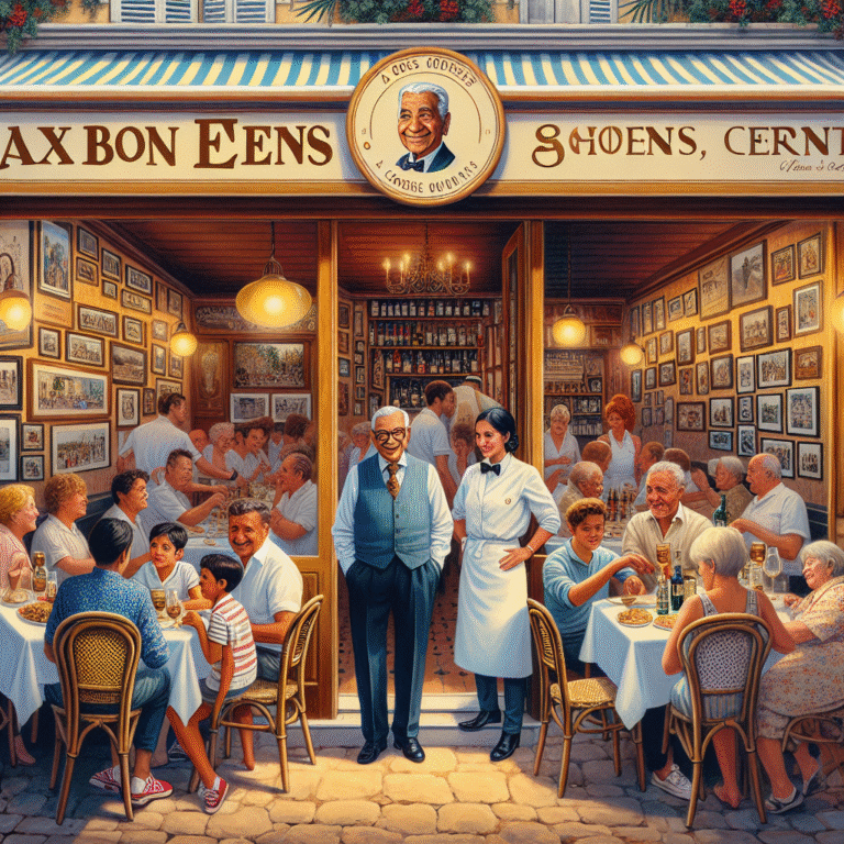 A Cannes, la famille Giorsetti tient le restaurant Aux Bons Enfants depuis 90 ans