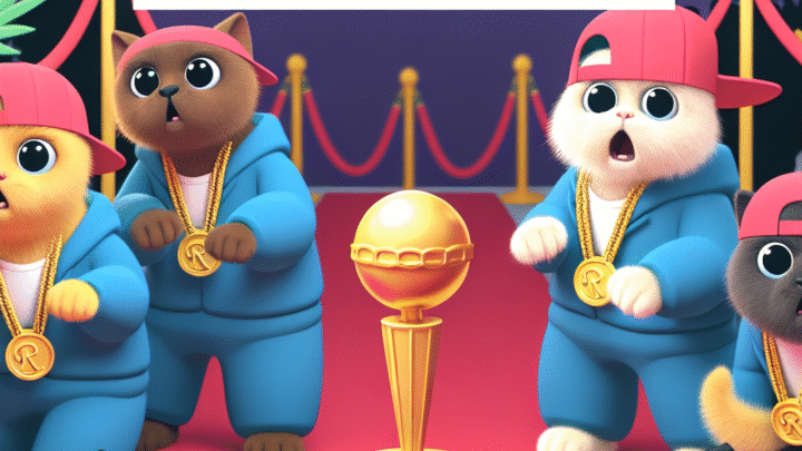 avec leur vidéo de chats et chiens qui font du rap, ils remportent un prestigieux prix à Cannes !