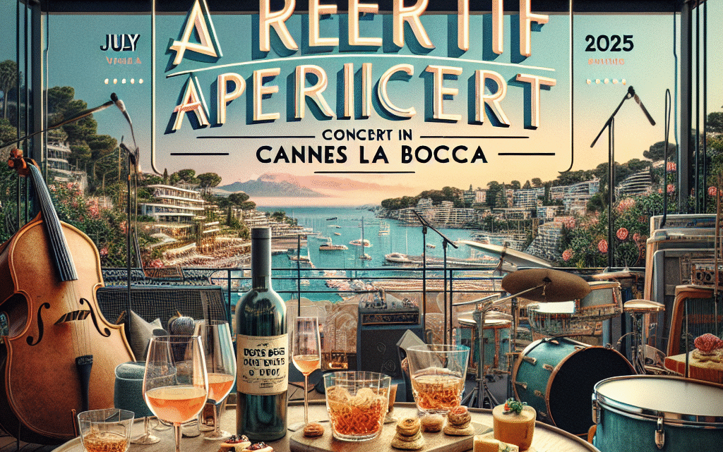 Gagnez vos places pour ! un Concert Apéritif Rose des Vents le 03 juillet 25 à Cannes la Bocca Gagnez vos places pour ! un Concert Apéritif Rose des Vents le 03 juillet 25 à Cannes la Bocca