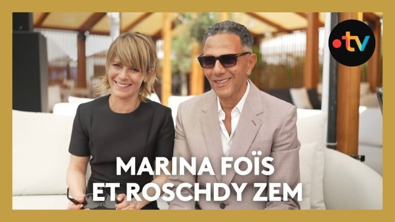 #Cannes2025. Marina Foïs et Roschdy Zem en entretien pour le film « Moi qui t’aimais » de Diane Kurys