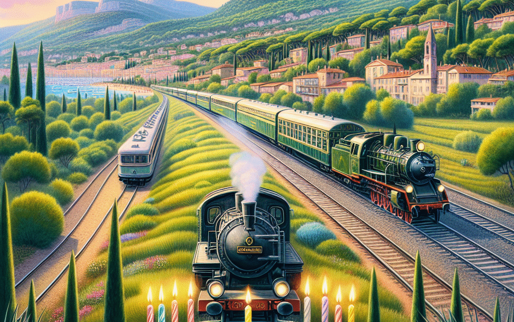 La ligne ferroviaire Cannes-Grasse souffle ses 20 bougies La ligne ferroviaire Cannes-Grasse souffle ses 20 bougies