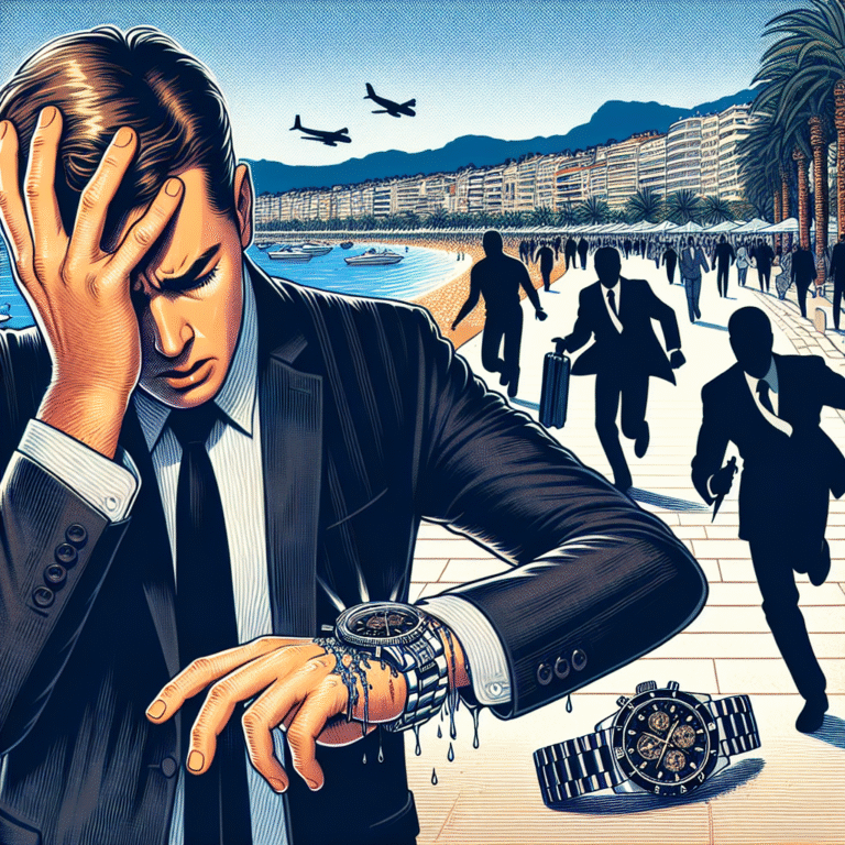 Un homme braqué et dépouillé de sa montre de luxe sur la Croisette à Cannes, les voleurs activement recherchés