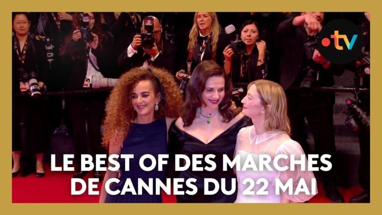 #Cannes2025 : Juliette Binoche, Pomme, Arthur H,… Le best of des marches du 22 mai