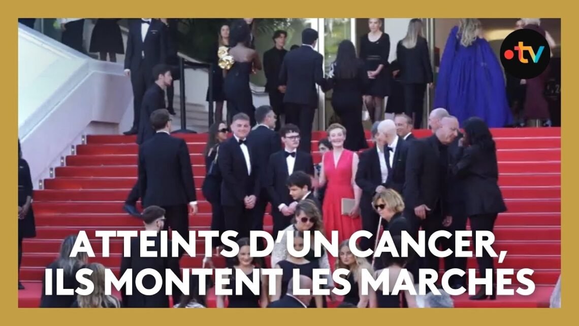 #Cannes2025. Cinq adolescents en soin ou en rémission d’un cancer montent les marches du festival #Cannes2025. Cinq adolescents en soin ou en rémission d’un cancer montent les marches du festival