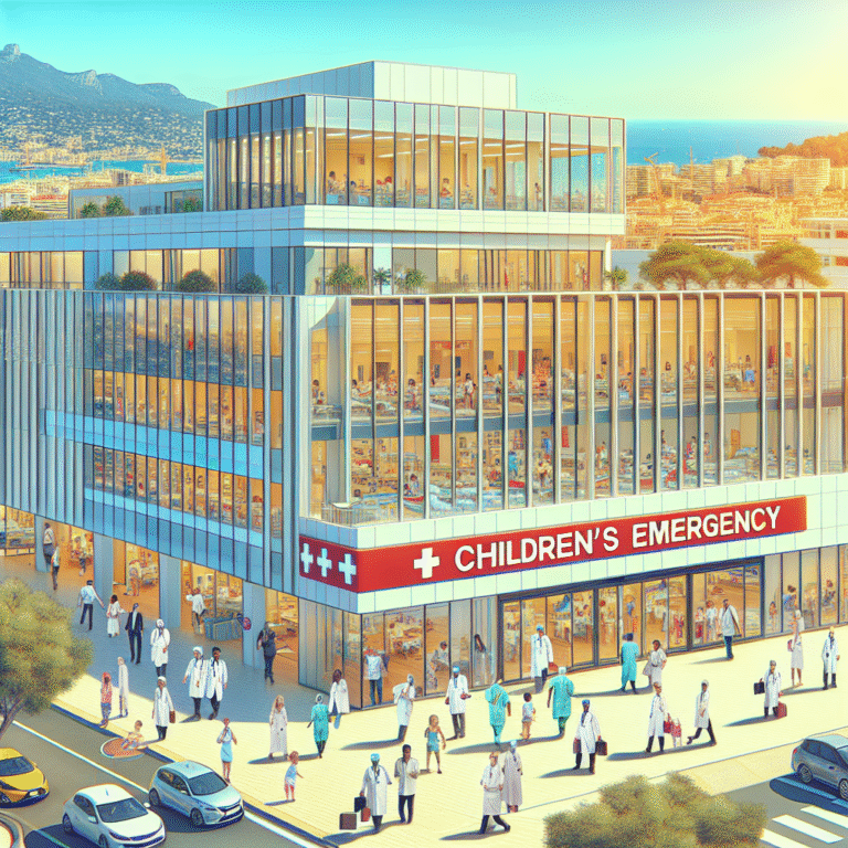 Les nouvelles urgences pédiatriques de l&rsquo;hôpital de Cannes-Simone Veil sont ouvertes