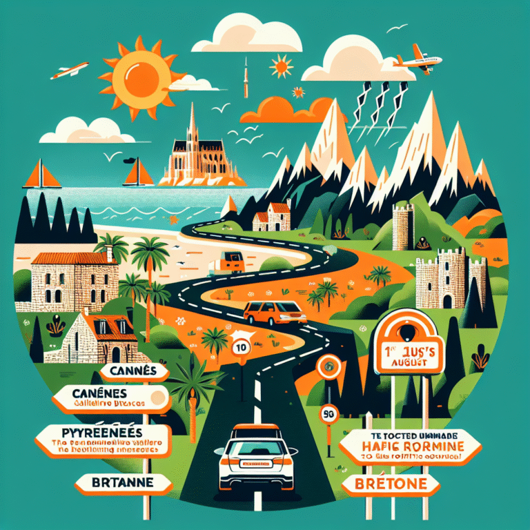 Cannes, Pyrénées ou Bretagne ? Un road-trip cauchemardesque attend les automobilistes le 1er août, selon Bison Futé