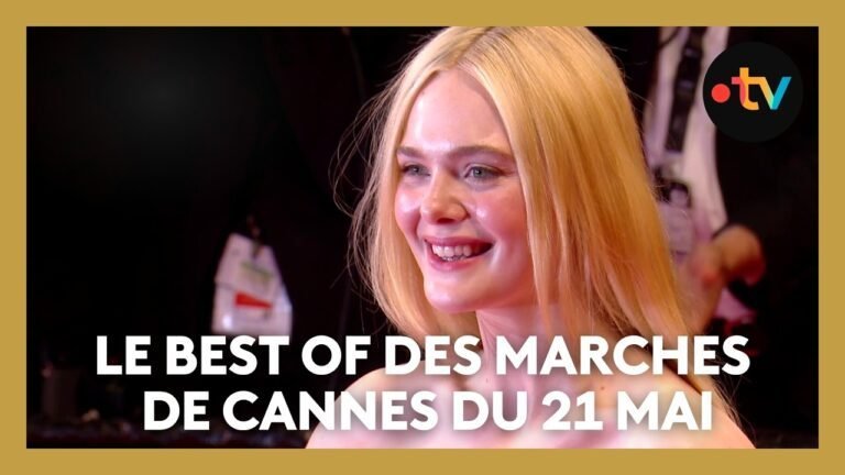 #Cannes2025 : Elle Fanning, Camélia Jordana, Cara Delevingne.. Le best of des marches du 21 mai