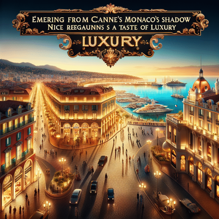 Sortant de l’ombre de Cannes et Monaco, Nice retrouve le goût du luxe