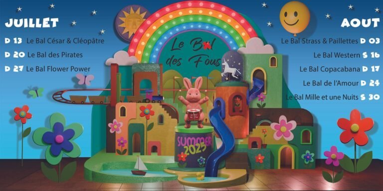 🌈 Bal des Fous 2025 : l’agenda des thèmes🐰!