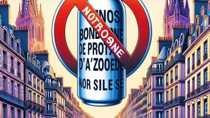 La ville de Cannes interdit la vente des bonbonnes de protoxyde d’azote