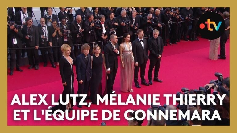 #Cannes2025. Alex Lutz, Mélanie Thierry… et toute l’équipe de Connemara sur le tapis rouge