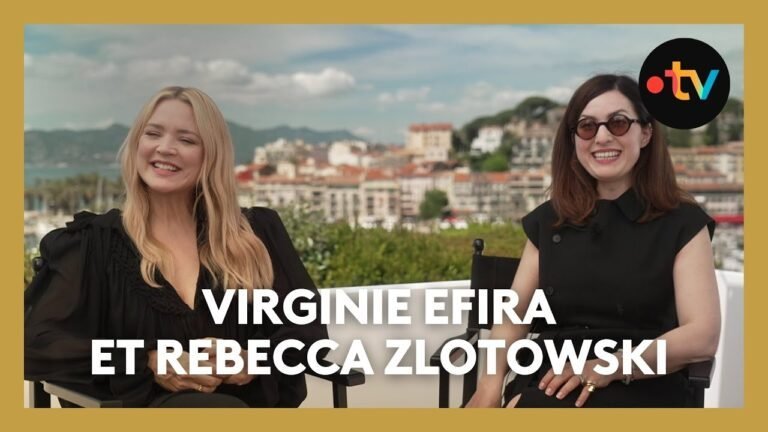 #Cannes2025. Virginie Efira et Rebecca Zlotowski en entretien pour le film « Vie Privée »