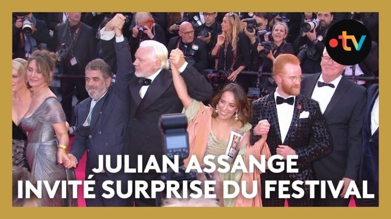 #Cannes2025. Julian Assange invité surprise du festival