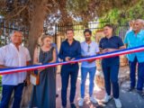 Inauguration du square Mont Chevalier à Cannes