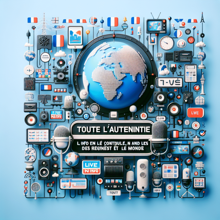 toute l&rsquo;actualité en direct, l&rsquo;info en continu en France, dans les régions et dans le monde