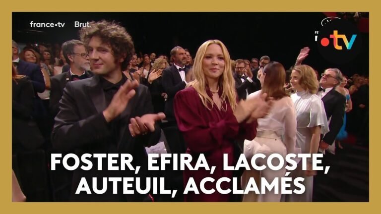 #Cannes2025. Foster, Efira, Lacoste, Auteuil, l’équipe de « Vie Privée » acclamée avant la projection