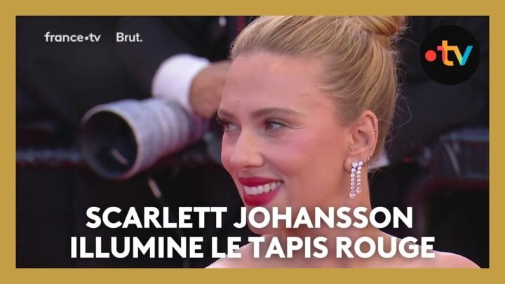 #Cannes2025. Scarlett Johansson sur le tapis rouge pour sa première réalisation « Eleanor The Great »