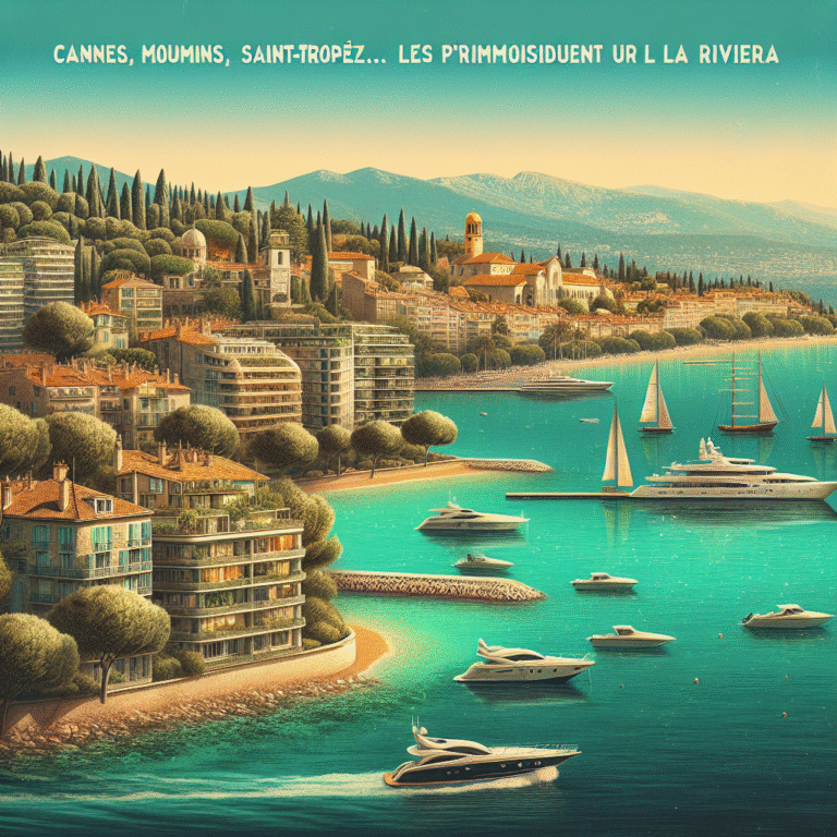 Cannes, Mougins, Saint-Tropez… Les prix de l’immobilier sur la Riviera