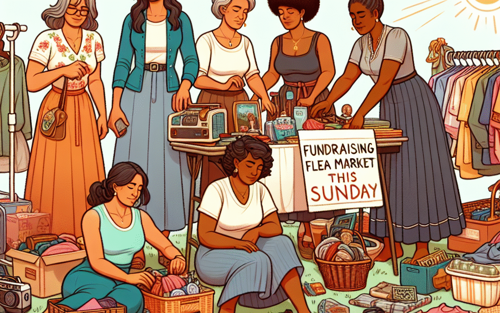 les mamans de cette association familiale organisent un vide-greniers ce dimanche pour récolter des fonds