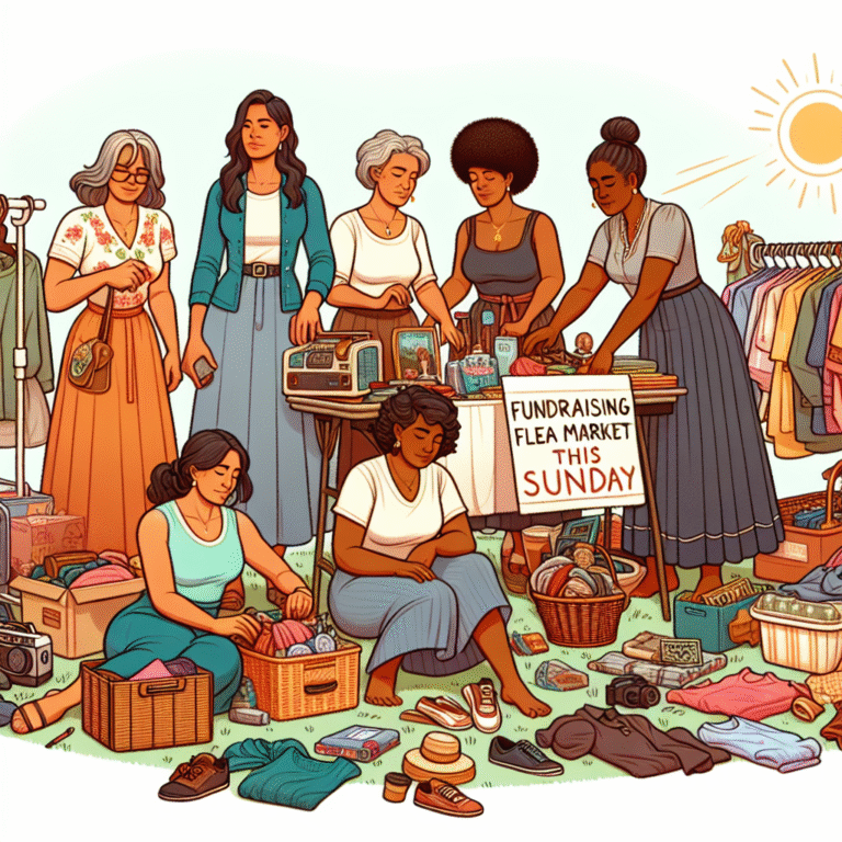 les mamans de cette association familiale organisent un vide-greniers ce dimanche pour récolter des fonds