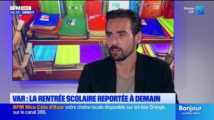 Var : la rentrée scolaire remportée à demain en raison des intempéries