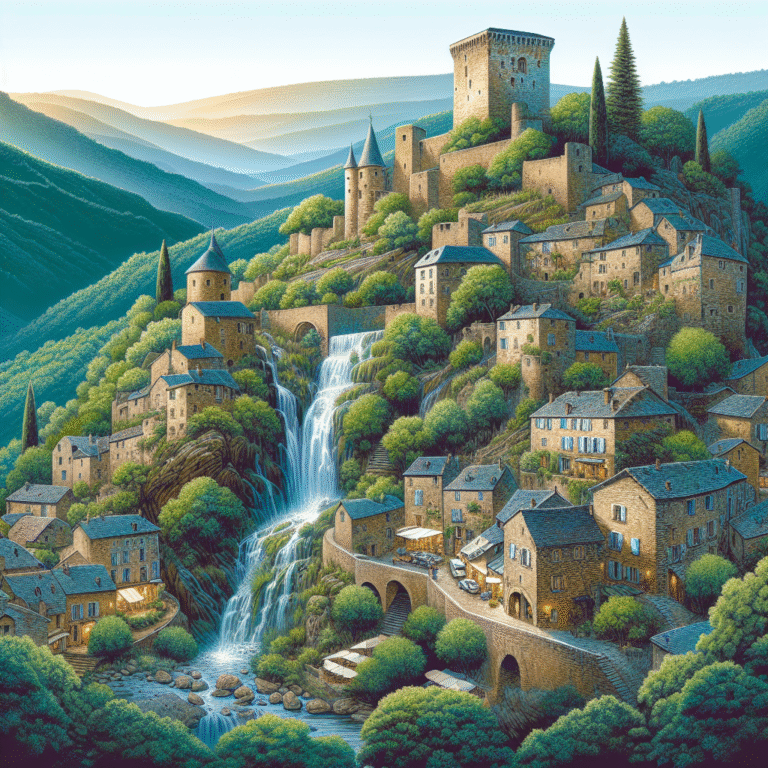 Remparts, cascades et secrets cachés… À 2h de Cannes, cette cité perchée rejoint la liste des « Plus beaux villages de France »