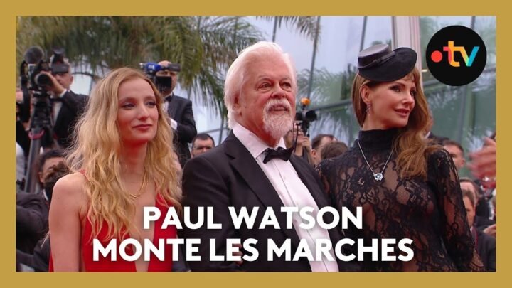#Cannes2025. Paul Watson sur le tapis rouge