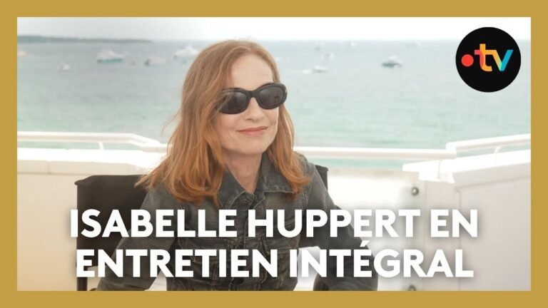 #Cannes2025. Isabelle Huppert en entretien intégral pour le film « La Femme la plus riche du monde »