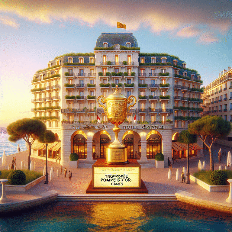 Le Five Seas Hotel Cannes récompensé par le Trophée Pomme d’Or 2025