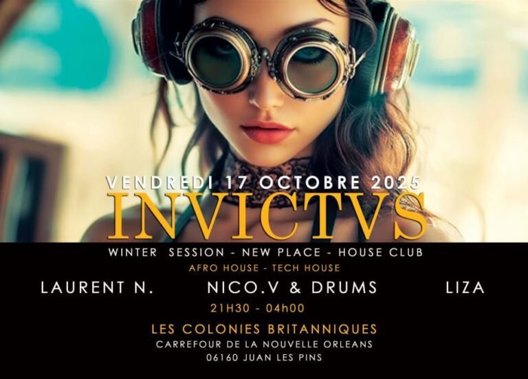 INVICTUS – Winter Session | New Place House Club (Juan-les-Pins)
