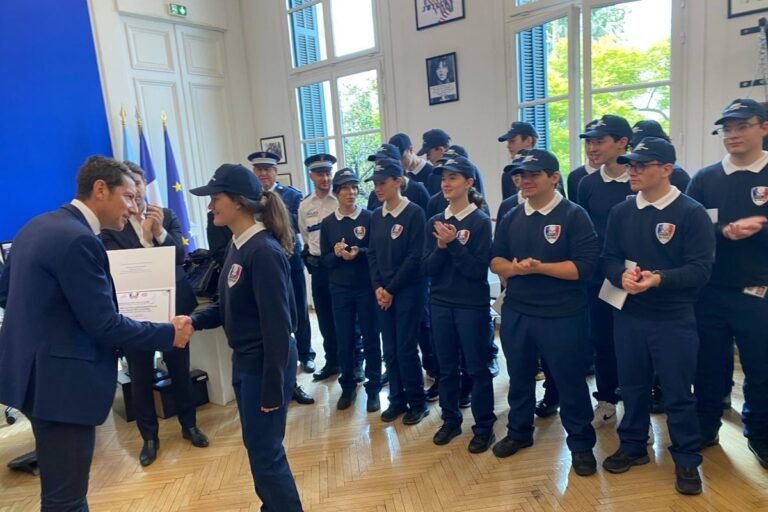 La promotion 2025 des cadets de la police municipale à Cannes