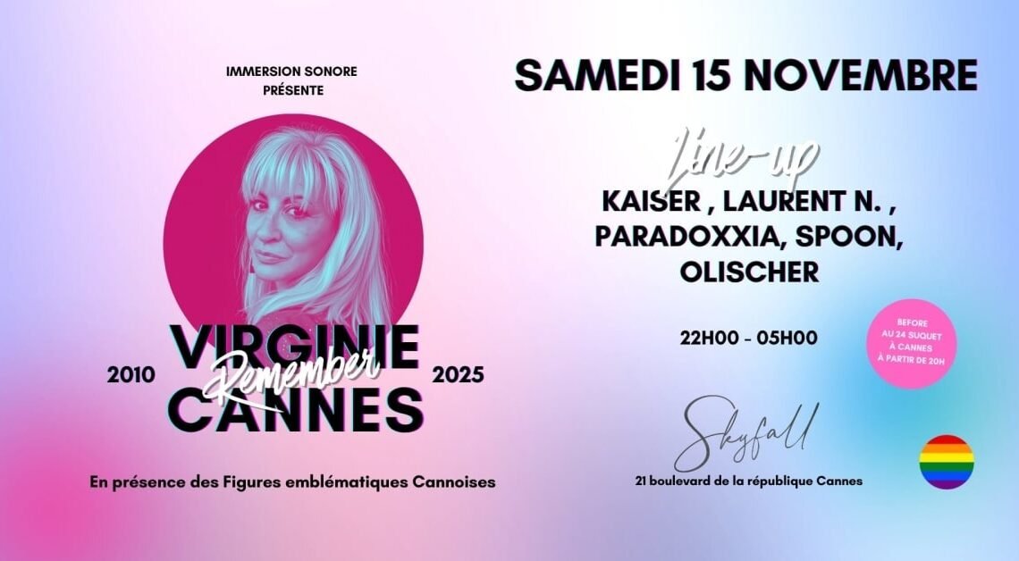 🌟🔥 REMEMBER by Virginie Cannes – La grande nuit des retrouvailles cannoises ! 🌟🔥 REMEMBER by Virginie Cannes – La grande nuit des retrouvailles cannoises !