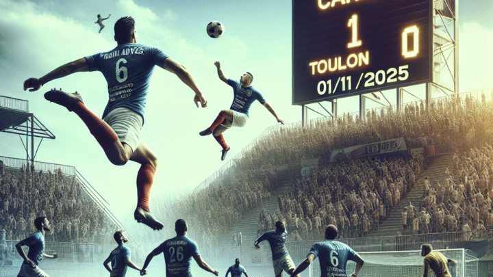 Cannes 1-0 Toulon, National 2 – Groupe C : résumé du match (01/11/2025)