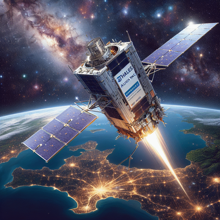 De Cannes à l&rsquo;espace, lancement réussi pour le satellite Sentinel-1D signé Thales Alenia Space