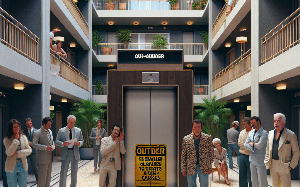 l’ascenseur régulièrement en panne dans cette résidence de Cannes provoque le désarroi des locataires