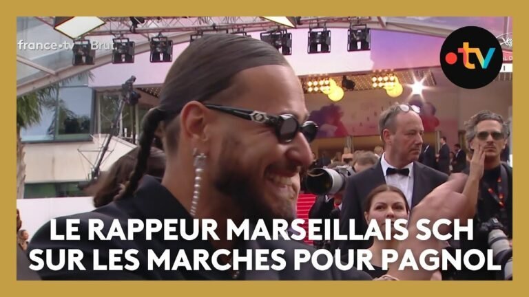 #Cannes2025. Le rappeur SCH est sur les marches pour le film d&rsquo;animation sur Marcel Pagnol