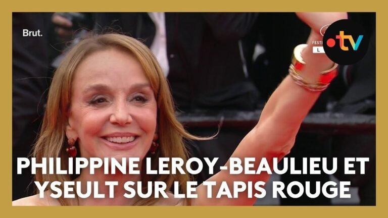 #Cannes2025. Yseult et Philippine Leroy-Beaulieu sur le tapis rouge pour le film « Nouvelle Vague »