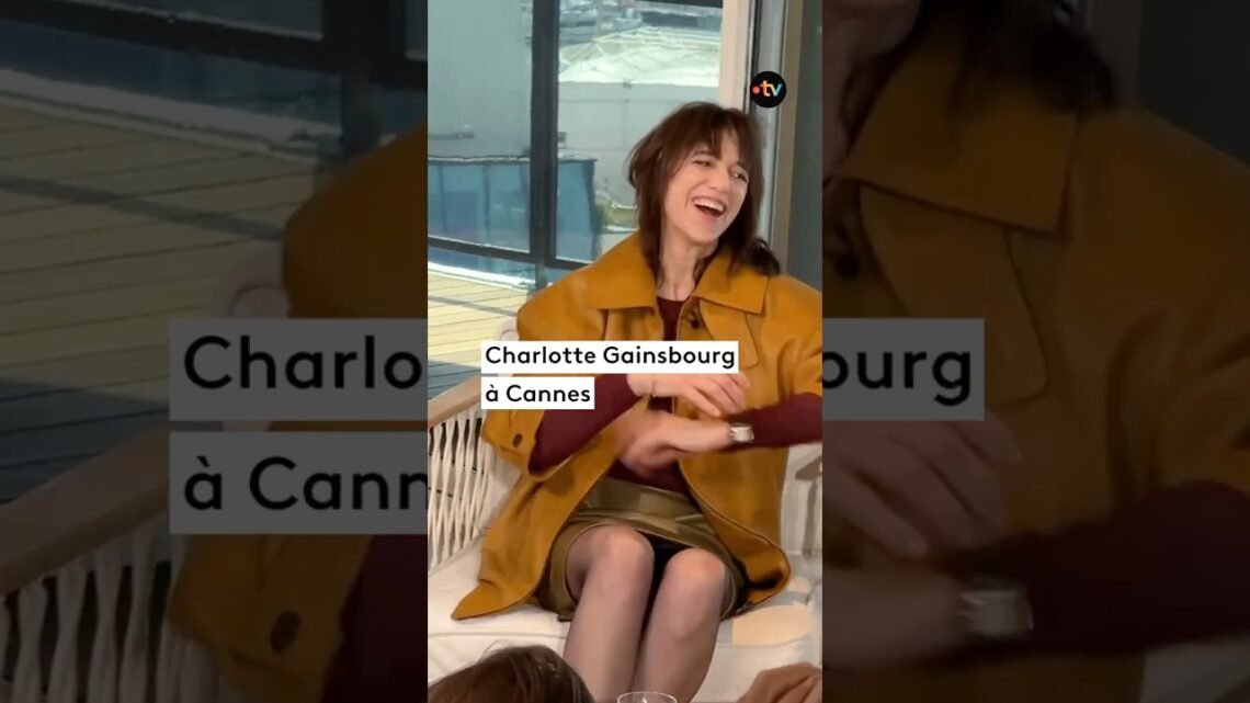 #Cannes2025. Charlotte Gainsbourg sur la Croisette pour parler des femmes dans le cinéma