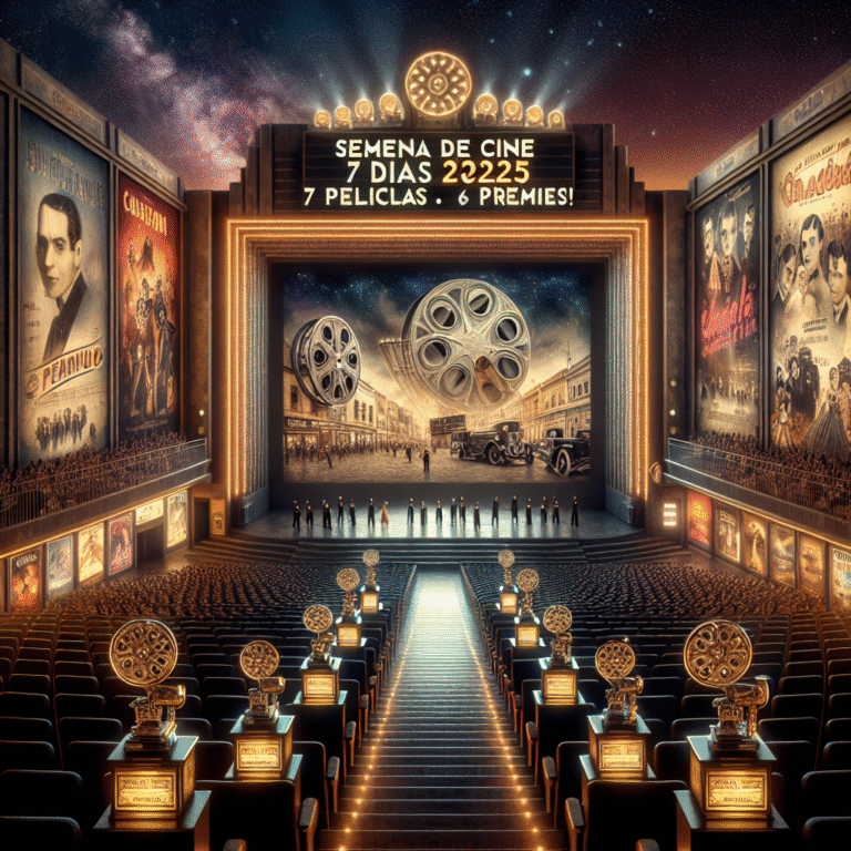 Semana de Cine 2025 : 7 jours, 7 films, 6 prix !