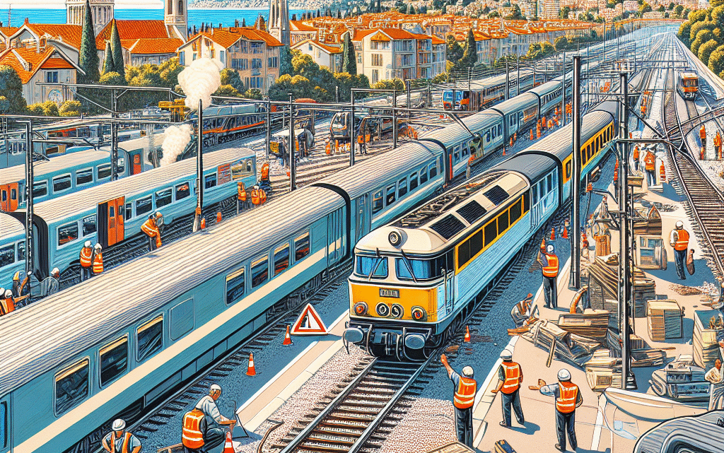 La circulation des trains perturbée dans le sens Nice-Cannes après une panne de signalisation, le trafic reprend progressivement