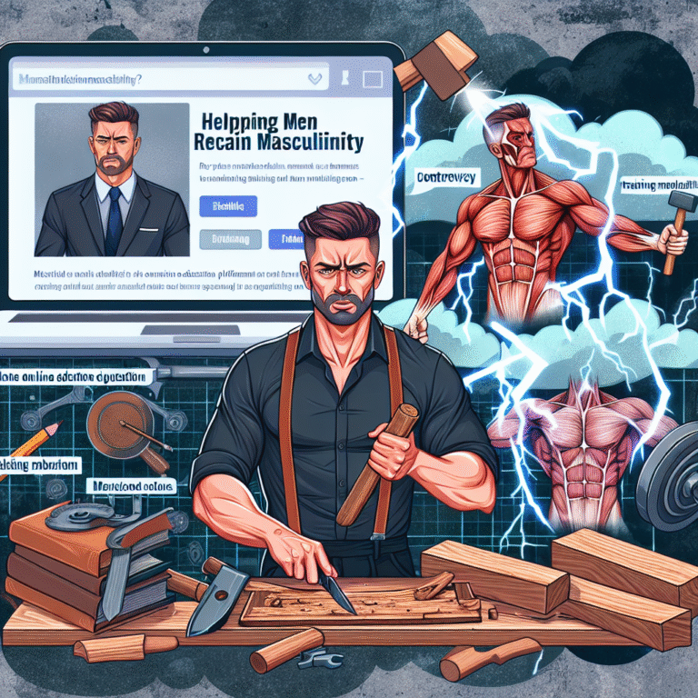 Ryan, masculiniste, vend des formations controversées pour « aider les hommes à redevenir viril »