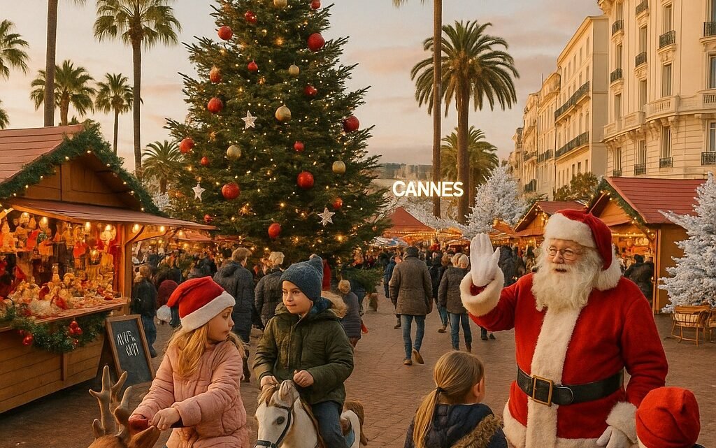 🎄✨ Cannes célèbre Noël 2025 : un mois de magie, de lumière et de féerie sur toute la ville !