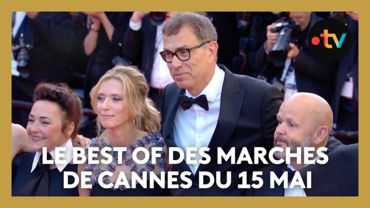 #Cannes2025. Léa Drucker, Andie MacDowell, Antoine Dupont, le best of des marches du 15 mai