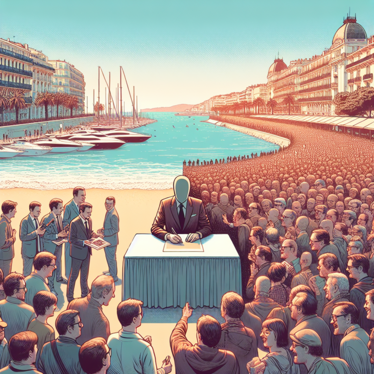 à Cannes, les séances de dédicaces de Nicolas Sarkozy entre carton d’affluence et rejet politique