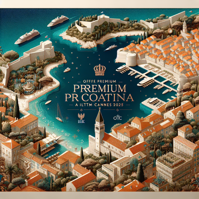 Offre premium croate à l&rsquo;ILTM Cannes 2025 avec la HGK et l&rsquo;ONTC