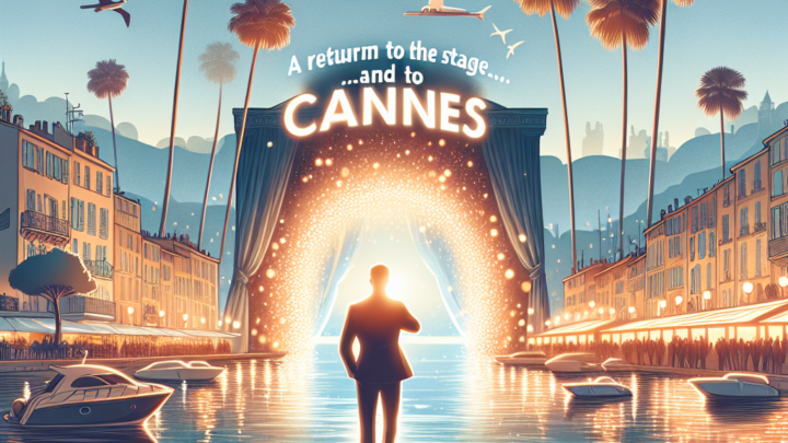 Un retour à la scène…et à Cannes pour Ary Abittan