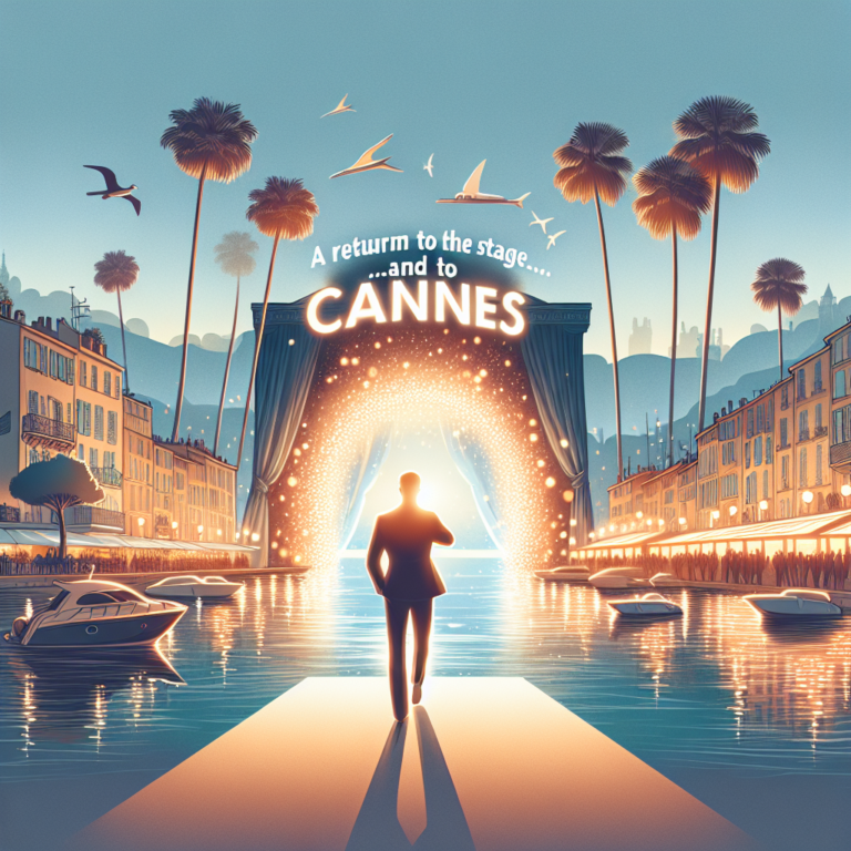Un retour à la scène…et à Cannes pour Ary Abittan