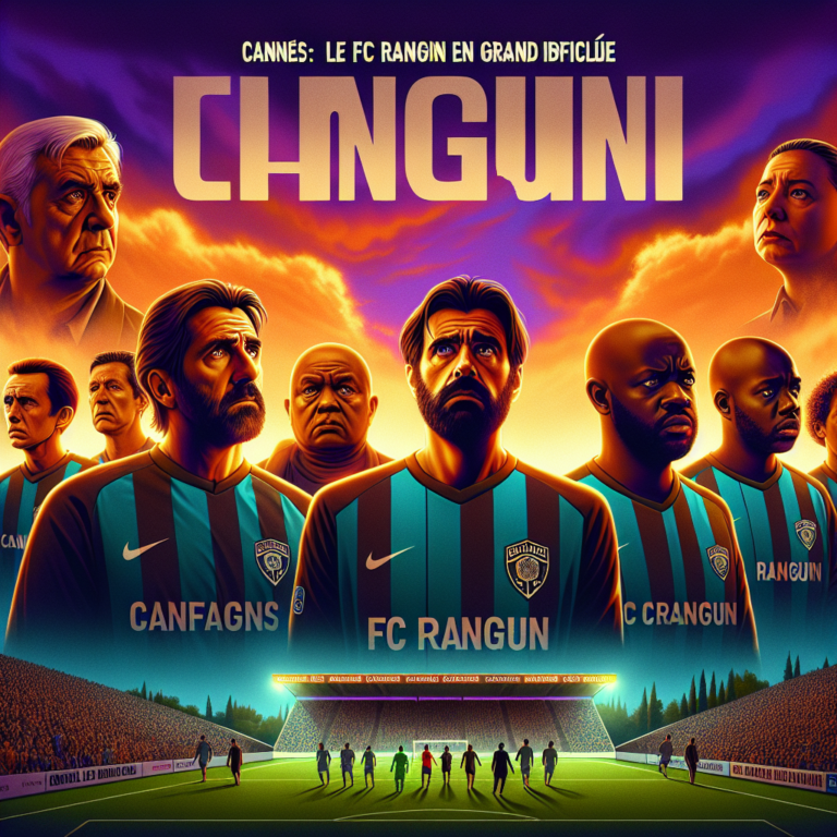 Cannes : le FC Ranguin en grande difficulté