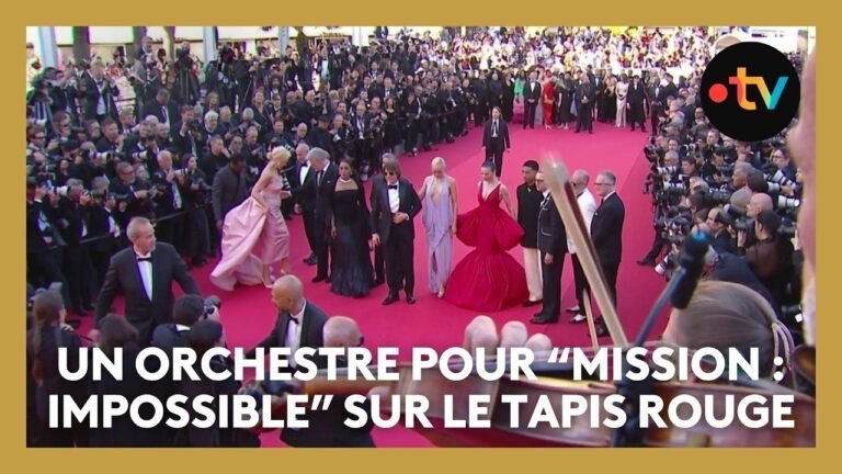 #Cannes2025. La musique de « Mission : Impossible » jouée par un orchestre pour accompagner Tom Cruise