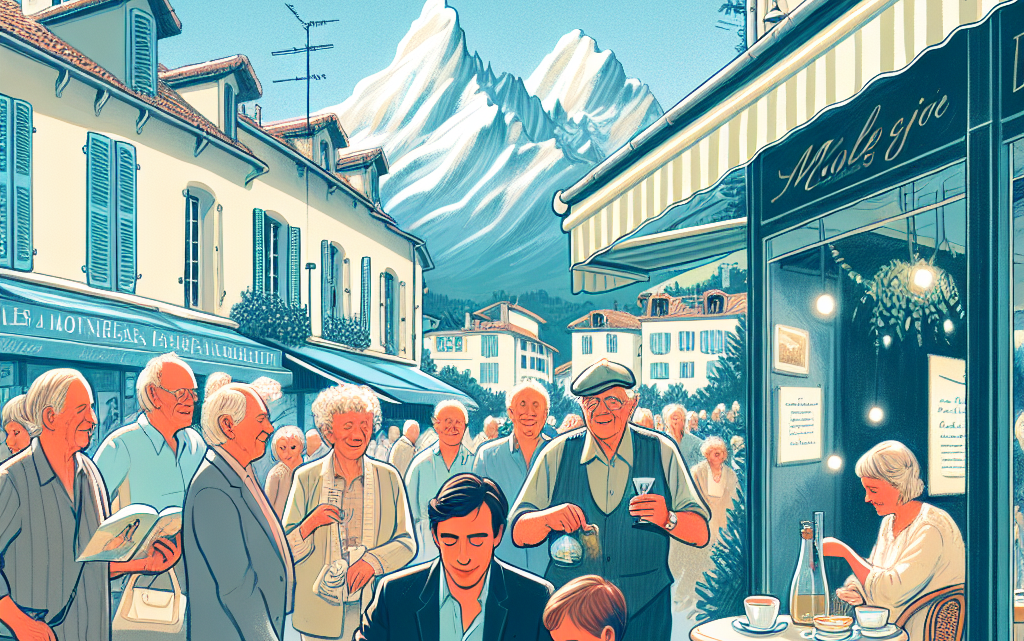 Pendant son déjeuner avec son fils Louis, la foule se presse pour la deuxième séance de dédicaces à Menton … Suivez notre direct sur la visite de Nicolas Sarkozy dans les Alpes-Maritimes